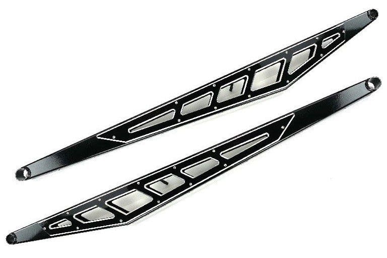 McGaughy's Billet Face Plates fits Traction Bars for 1999-2018 Silverado/Sierra 1500 2002-2019 Silverado/Sierra 2500/3500 2003-2013 RAM 2500 2003-2024 RAM 3500 2005-2022 F-250/F-350 Black