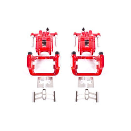 Power Stop 01-03 Acura CL Rear Red Calipers w/Brackets - Pair