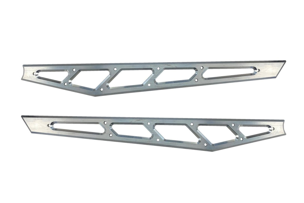 McGaughy's Billet Face Plates for Compression Struts 2019-2026 Silverado/Sierra 1500 Raw Finish