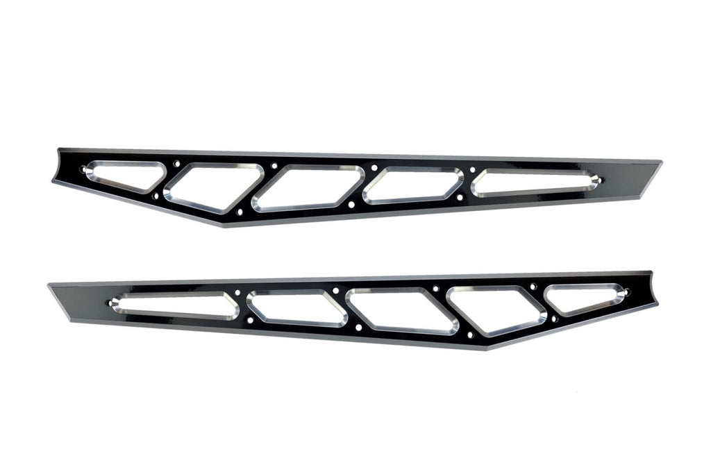 McGaughy's Billet Face Plates fits Compression Struts 2019-2026 Silverado/Sierra 1500 Black