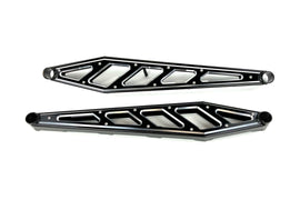 McGaughy's Billet Face Plates fits Compression Struts 2011-2019 Silverado/Sierra 2500/3500 Black