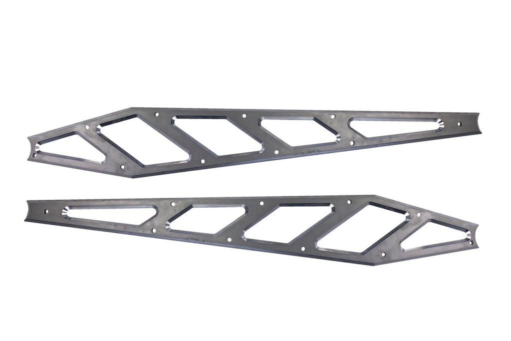 McGaughy's Billet Face Plates for Compression Struts 2011-2019 Silverado/Sierra 2500/3500 Raw Finish