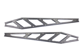 McGaughy's Billet Face Plates for Compression Struts 2011-2019 Silverado/Sierra 2500/3500 Raw Finish