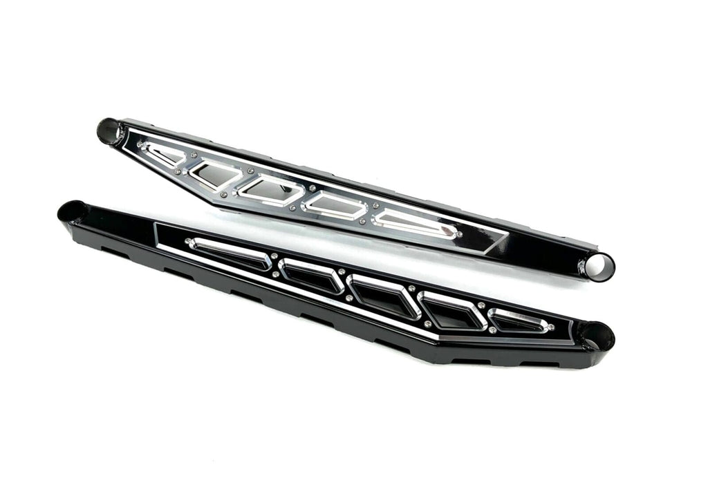 McGaughy's Billet Face Plates fits Compression Struts 2020-2026 Silverado/Sierra 2500/3500 Black