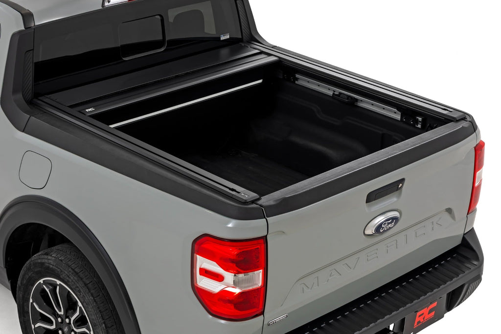 Powered Retractable Bed Cover 4 Foot 6 Inch Bed Ford Maverick 2WD/4WD (2022-2026) Rough Country