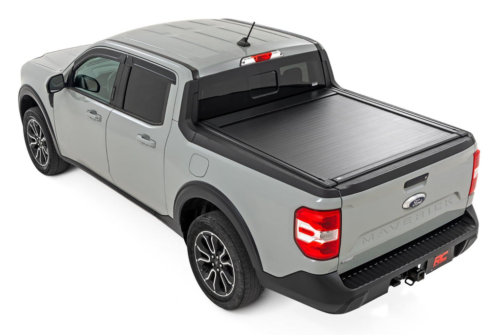Powered Retractable Bed Cover 4 Foot 6 Inch Bed Ford Maverick 2WD/4WD (2022-2026) Rough Country