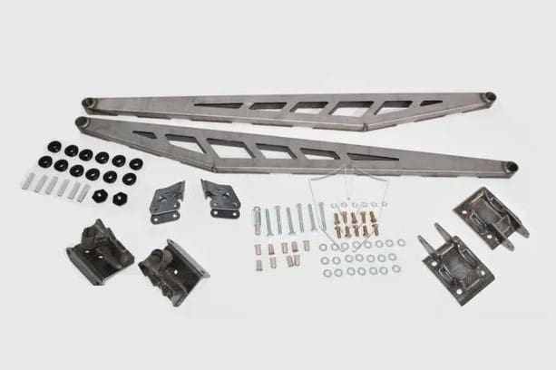 McGaughy's Traction Bar Kit 2002-2010 Silverado/Sierra 2500/3500 Raw Finish