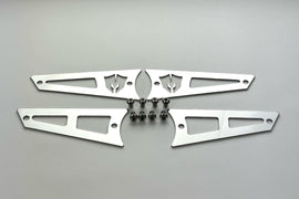 McGaughy's Replacement Stainless Steel Badges for Upper Control Arms 2011-2019 Silverado/Sierra 2500/3500