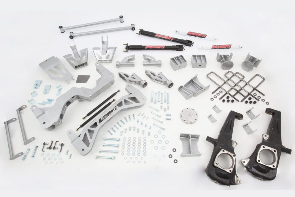 McGaughy's 7-9 Inch Premium Lift Kit 2011-2019 Silverado/Sierra 2500 4WD Gas