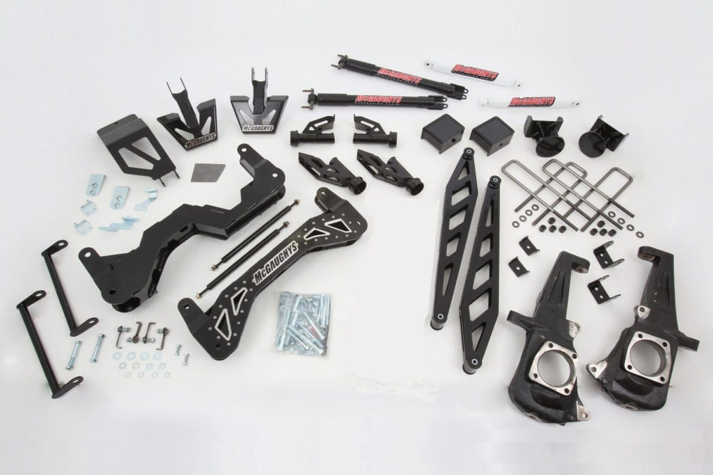 McGaughy's 7-9 Inch Premium Lift Kit 2011-2019 Silverado/Sierra 2500 2WD Gas/Diesel
