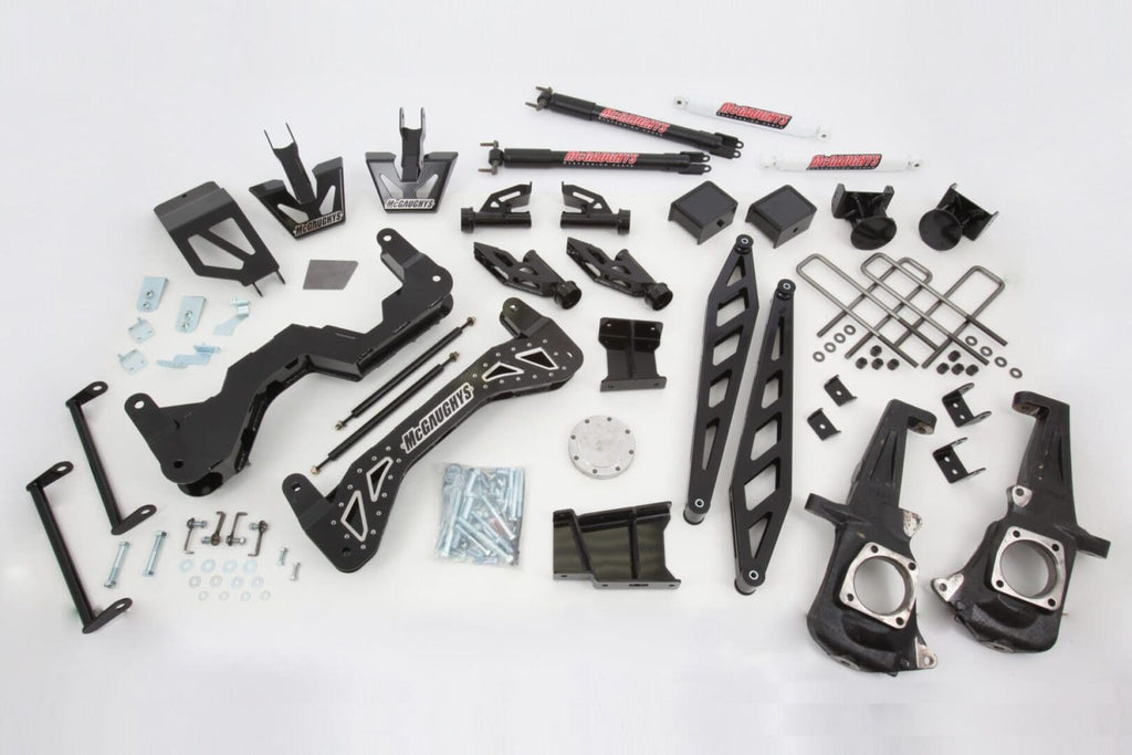 McGaughy's 7-9 Inch Premium Lift Kit 2011-2019 Silverado/Sierra 2500 4WD Gas/Diesel
