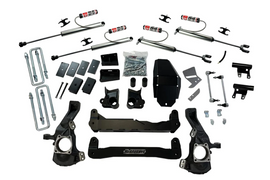 McGaughy's 4 Inch Premium Lift Kit w/M84 Reservoir Shocks 2020-2026 Silverado/Sierra 3500 2WD/4WD