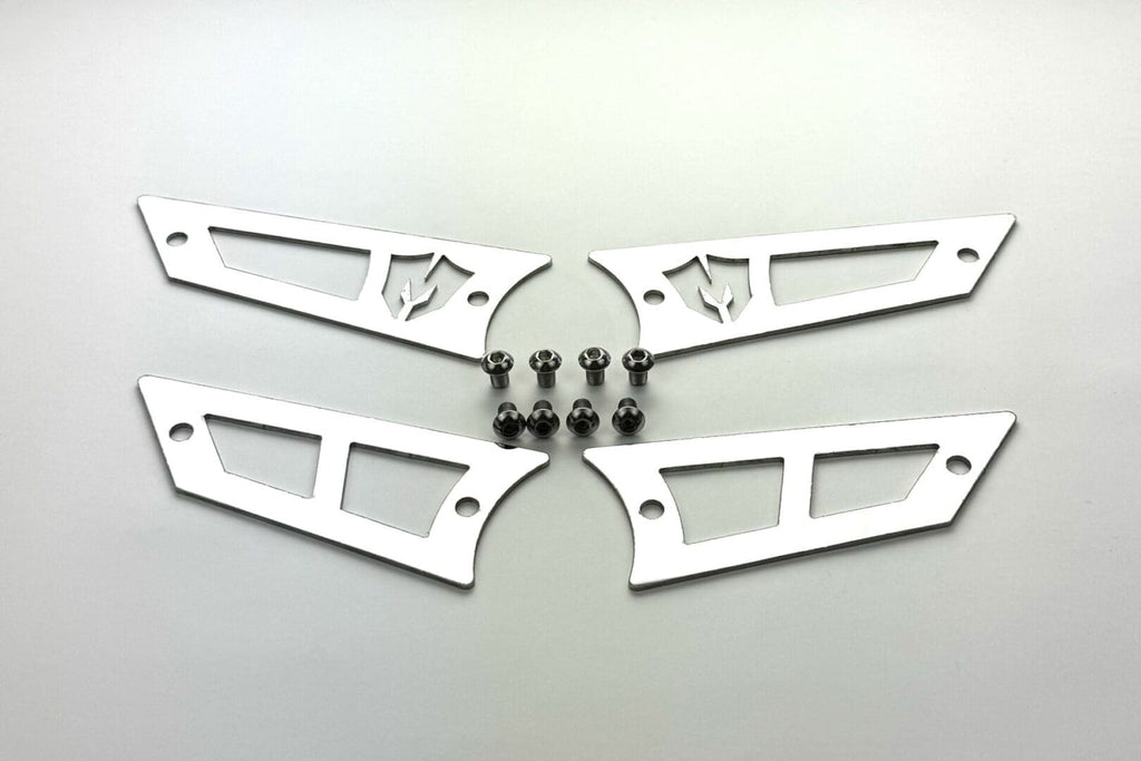 McGaughy's Replacement Stainless Steel Badges for Upper Control Arms 2020-2026 Silverado/Sierra 2500/3500