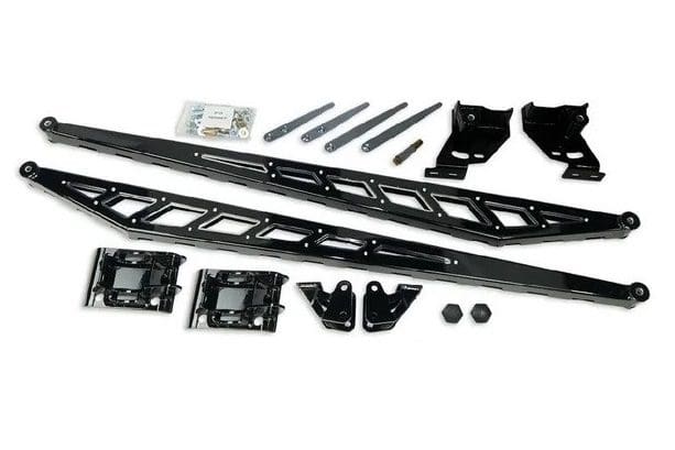 McGaughy's Traction Bar Kit 2020-2026 Silverado/Sierra 3500 Short Bed Raw Finish