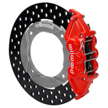 Cargar imagen en el visor de la galería, Wilwood 2019 Polaris Turbo UTV6 Rear Kit 11.25in Drilled - Red