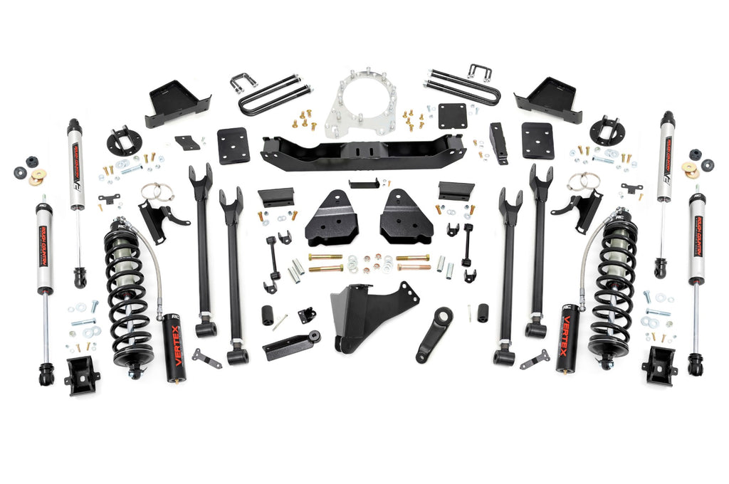 6 Inch Lift Kit 4-Link No OVLD C/O V2 Ford F-250/F-350 Super Duty (17-22) Rough Country
