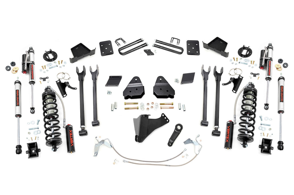 6 Inch Lift Kit 4-Link No OVLD C/O Vertex Ford F-250 Super Duty (11-14) Rough Country