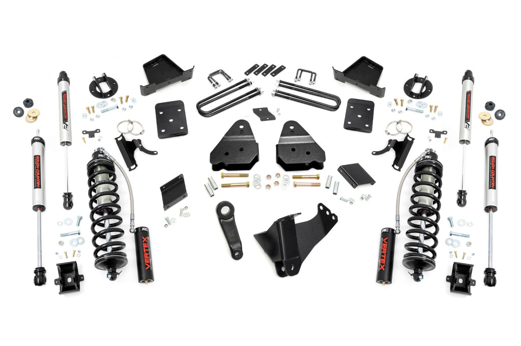 4.5 Inch Lift Kit No OVLD C/O V2 Ford F-250 Super Duty 4WD (15-16) Rough Country
