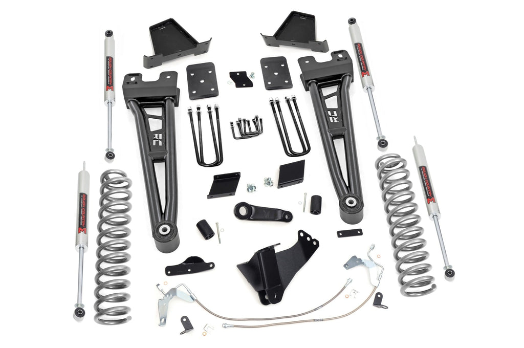 6 Inch Lift Kit Diesel Radius Arm M1 No OVLD Ford F-250 Super Duty 4WD (11-14) Rough Country