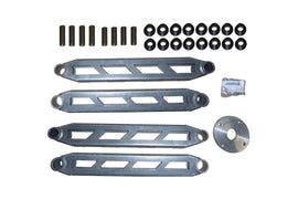 McGaughy's Rear Boxed 4-Link 2014-2026 Dodge Ram 2500 8 and 10 Inch Lift Kits Raw Finish