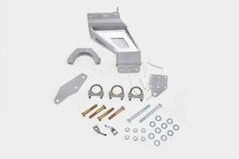 McGaughy's Dual Steering Stabilizer Bracket Kit 2014-2026 RAM 2500 2013-2026 RAM 3500 Raw Finish