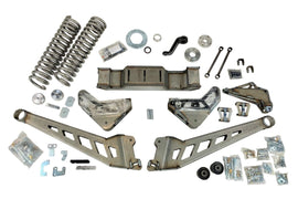 McGaughy's 10 Inch Premium Lift Kit with Radius Arms 2013-2018 Dodge Ram 3500 4WD Raw Finish