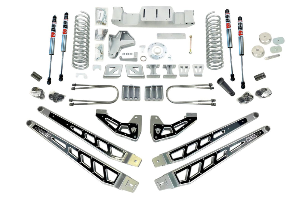 McGaughy's 6 Inch Premium Lift Kit 2019-2024 Dodge Ram 3500 4-Link Kit 4WD