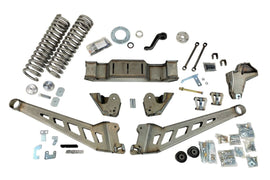 McGaughy's 10 Inch Premium Lift Kit with Radius Arms 2019-2024 Dodge Ram 2500 4WD Raw Finish