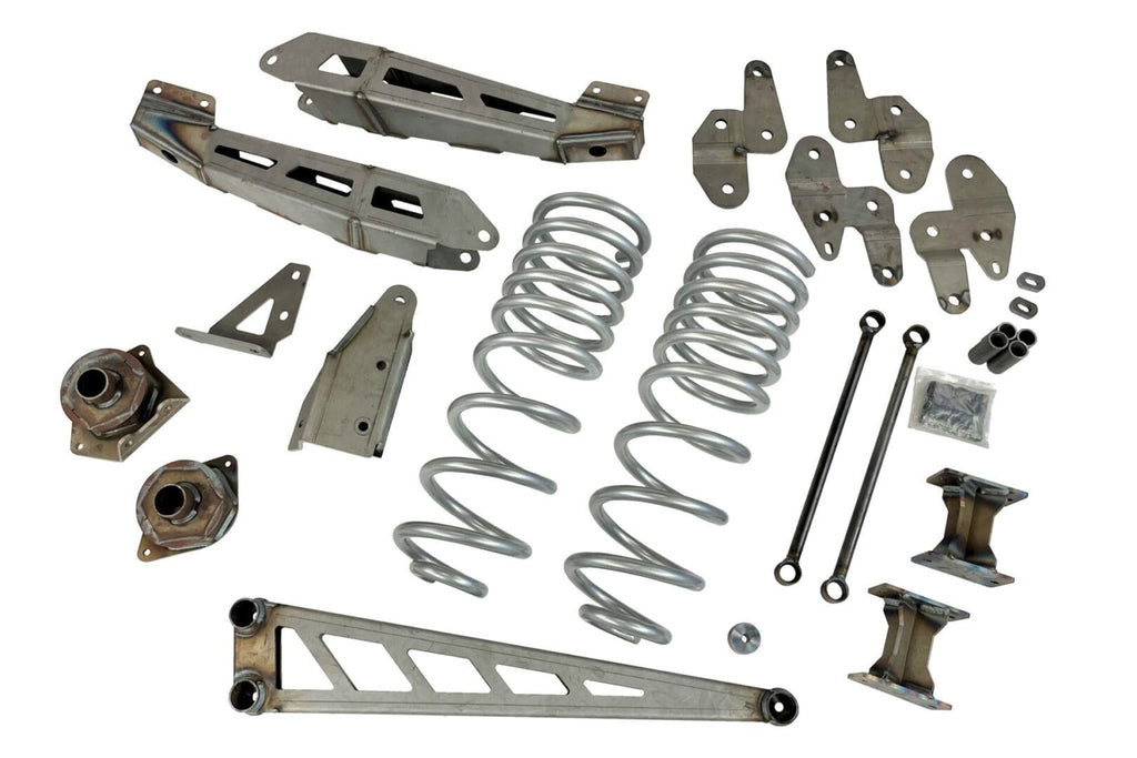 McGaughy's 10 Inch Premium Lift Kit with Radius Arms 2019-2024 Dodge Ram 2500 4WD Raw Finish
