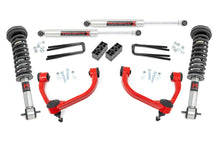 Load image into Gallery viewer, 3 Inch Lift Kit M1 Struts Red Ford F-150 4WD (2014-2020) Rough Country