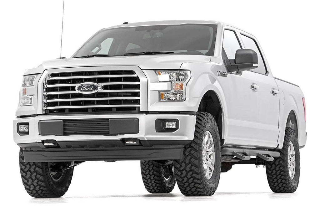 3 Inch Lift Kit UCAs Vertex/V2 Red Ford F-150 4WD (2014-2020) Rough Country