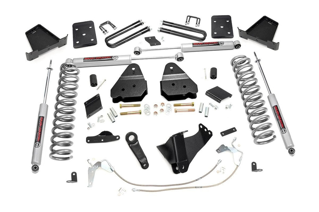 6 Inch Lift Kit Gas OVLD M1 Ford F-250 Super Duty 4WD (2015-2016) Rough Country