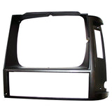Left Gray Headlight Bezel for 84/90 XJ Cherokee & 86/90 MJ Comanche