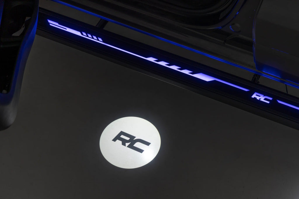 Multi-Color LED Running Boards Crew Cab Silverado/Sierra 1500/2500HD/3500HD (19-26) Rough Country