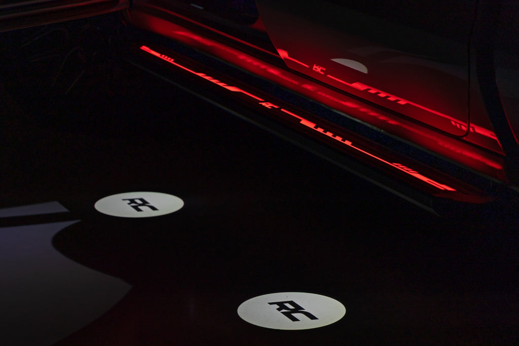 Multi-Color LED Running Boards 4-Door Ford Bronco 4WD (2021-2025) Rough Country