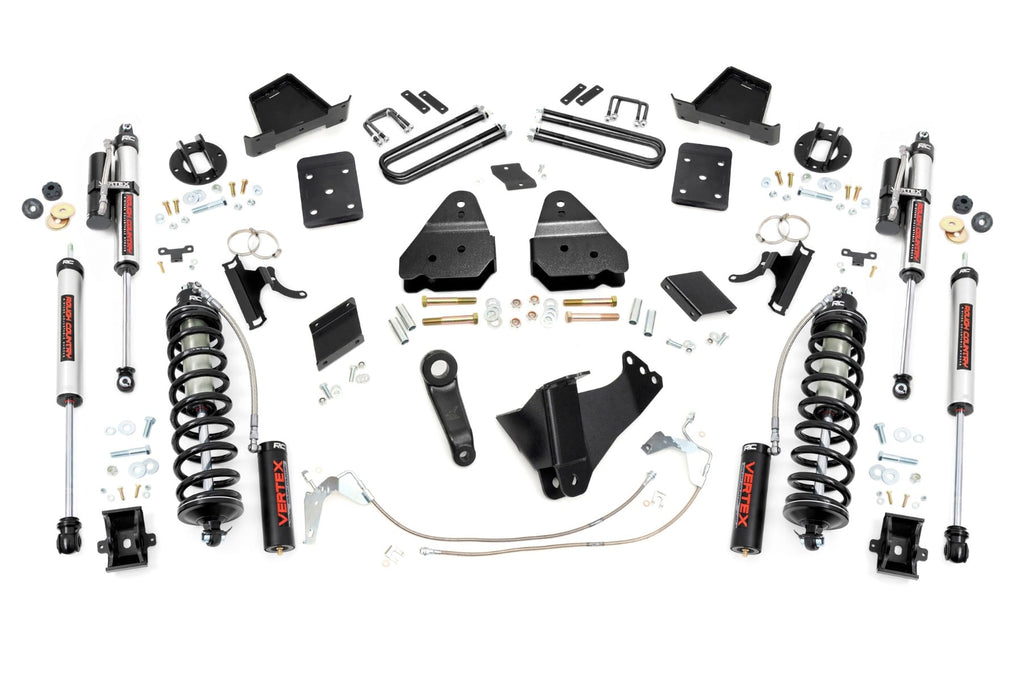 6 Inch Lift Kit Diesel No OVLD C/O Vertex Ford F-250 Super Duty (15-16) Rough Country