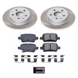 Power Stop 2016 Chevrolet Cruze Rear Semi-Coated Rotor Kit