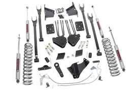 6 Inch Lift Kit 4-Link OVLD Ford F-250 Super Duty 4WD (2011-2014) Rough Country
