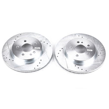 Cargar imagen en el visor de la galería, Power Stop 98-03 Mercedes-Benz ML320 Front Evolution Drilled &amp; Slotted Rotors - Pair