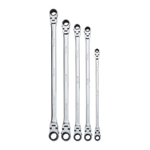 Load image into Gallery viewer, ICON Extra Long Professional Double Box Flex Ratcheting Wrench Set, 5-Piece | WRDBFM-5 | 56694