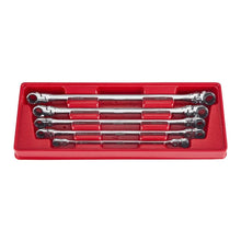 Load image into Gallery viewer, ICON Extra Long Professional Double Box Flex Ratcheting Wrench Set, 5-Piece | WRDBFM-5 | 56694