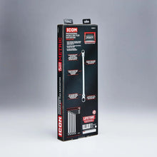 Load image into Gallery viewer, ICON Extra Long Professional Double Box Flex Ratcheting Wrench Set, 5-Piece | WRDBFM-5 | 56694