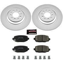 Cargar imagen en el visor de la galería, Power Stop 14-19 Jeep Cherokee Rear Z17 Evolution Geomet Coated Brake Kit