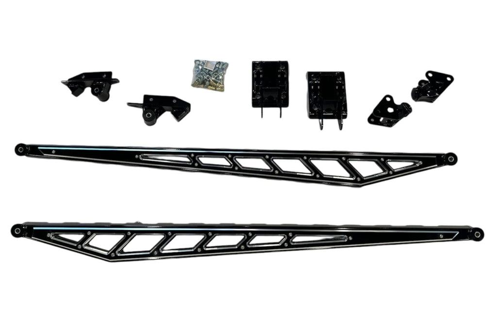 McGaughy's Premium S/S Traction Bar Kit 2023-2026 Ford F-250 4WD Crew Cab Short Bed