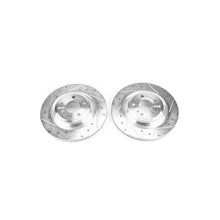 Cargar imagen en el visor de la galería, Power Stop 15-16 Mercedes-Benz SL400 Rear Evolution Drilled &amp; Slotted Rotors - Pair