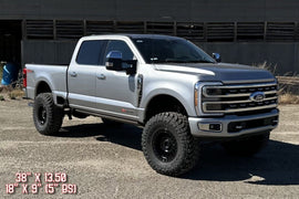 McGaughy's 4.5 Inch Premium Lift Kit S/S Black 2023-2026 Ford F250 4WD