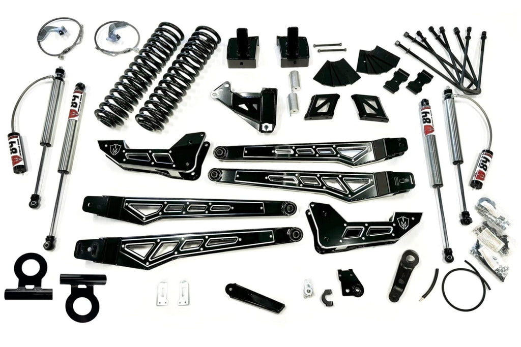 McGaughy's 8 Inch Premium S/S Black Lift Kit 2023-2026 Ford F250 4WD