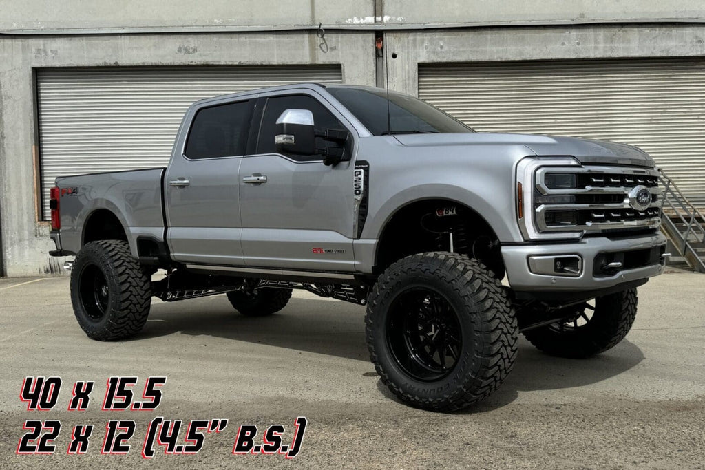 McGaughy's 8 Inch Premium S/S Black Lift Kit 2023-2026 Ford F250 4WD