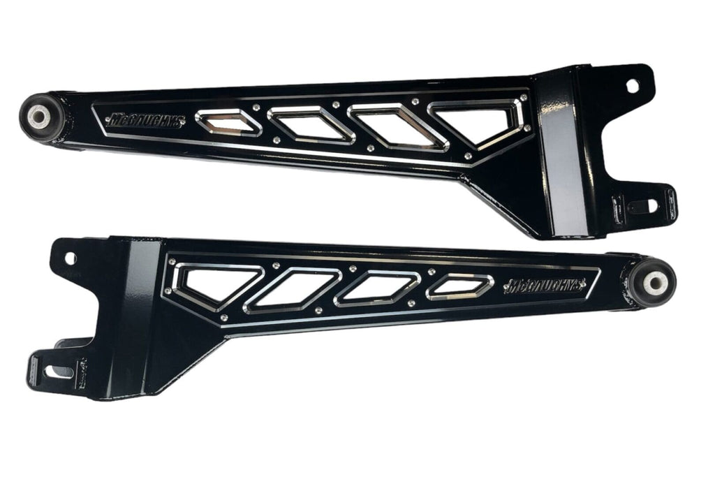 McGaughy's 4.5 Inch Premium Lift Kit S/S Black 2023-2024 Ford F350 4WD