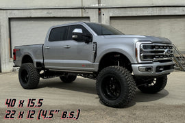 McGaughy's 8 Inch Premium S/S Black Lift Kit 2023-2024 Ford F350 4WD